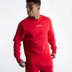 BOXRAW Men Clothing Johnson Sweatshirt - Red
