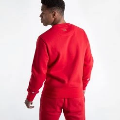 BOXRAW Men Clothing Johnson Sweatshirt - Red