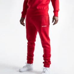 BOXRAW Men Johnson Bottoms - Red Clothing