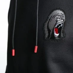 BOXRAW Men Tank Hoodie - Black Tank By Gervonta Davis