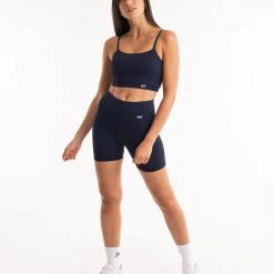 BOXRAW Women New Releases Alejandra Cycling Shorts - Navy