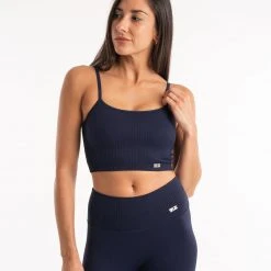 BOXRAW Women Alejandra Tank Bra - Navy