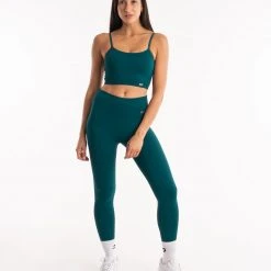 BOXRAW Women New Releases Alejandra Tank Bra - Teal