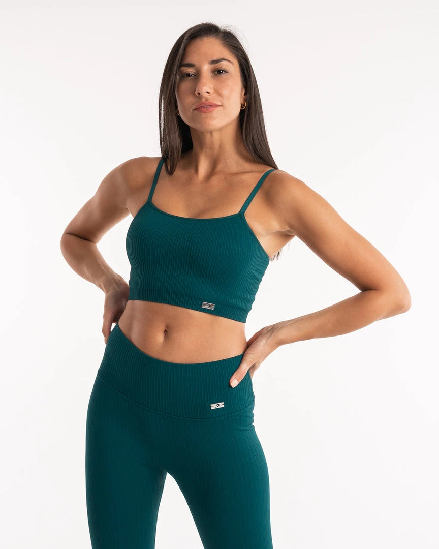 BOXRAW Women New Releases Alejandra Tank Bra - Teal 3 BOXRAW Women New Releases Alejandra Tank Bra - Teal