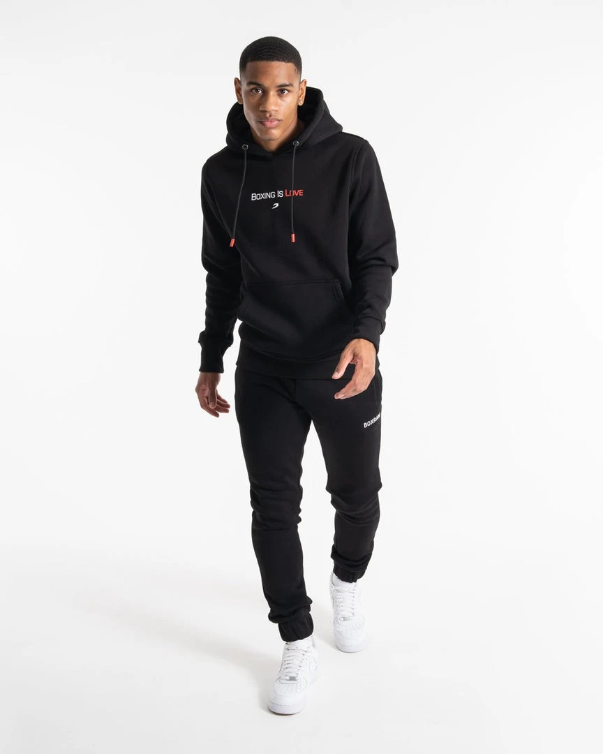 BOXRAW Men Boxing Is Love Hoodie - Black 10 BOXRAW Men Boxing Is Love Hoodie - Black