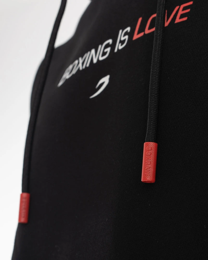 BOXRAW Men Boxing Is Love Hoodie - Black 7 BOXRAW Men Boxing Is Love Hoodie - Black