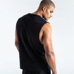 BOXRAW Men Chasing Greatness Muscle Tank - Black 14 BOXRAW Men Chasing Greatness Muscle Tank - Black