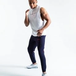 BOXRAW Men Chasing Greatness Muscle Tank - White Clothing