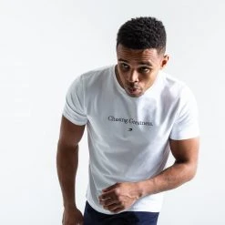 BOXRAW Men Clothing Chasing Greatness T-Shirt - White