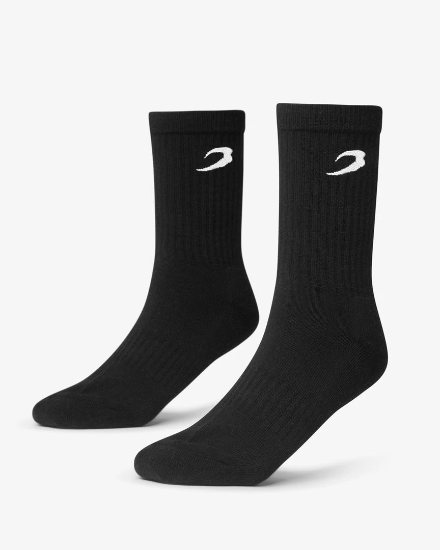 BOXRAW Men BOXRAW Crew Socks (3 Pairs) - Black Best Sellers 1 BOXRAW Men BOXRAW Crew Socks (3 Pairs) - Black Best Sellers