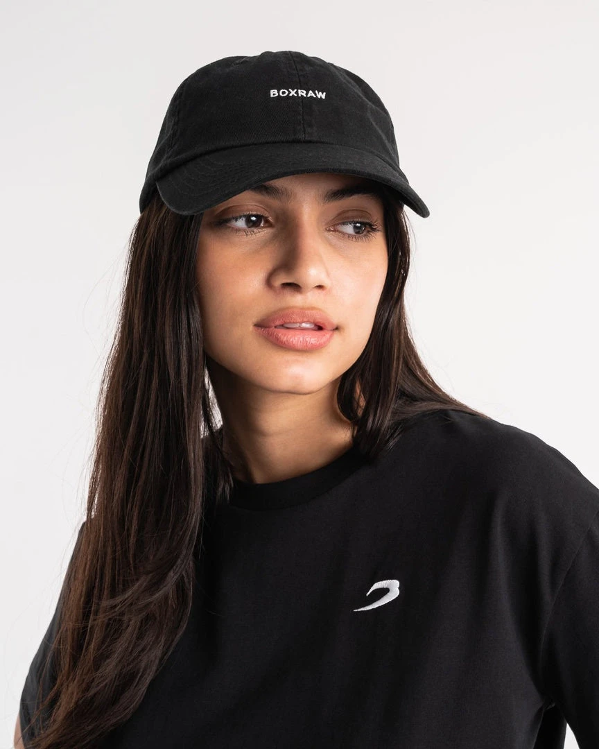 BOXRAW Accessories BOXRAW Dad Cap - Black 1 BOXRAW Accessories BOXRAW Dad Cap - Black