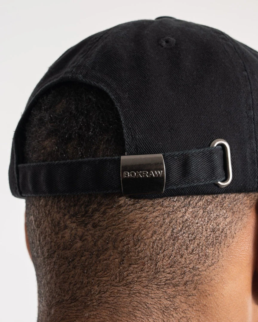 BOXRAW Accessories BOXRAW Dad Cap - Black 6 BOXRAW Accessories BOXRAW Dad Cap - Black