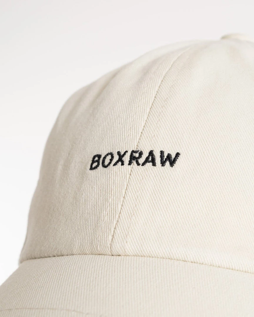 BOXRAW Accessories BOXRAW Dad Cap - Cream Clothing 5 BOXRAW Accessories BOXRAW Dad Cap - Cream Clothing