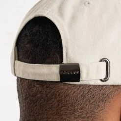 BOXRAW Accessories BOXRAW Dad Cap - Cream Clothing 11 BOXRAW Accessories BOXRAW Dad Cap - Cream Clothing