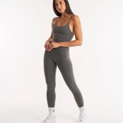 BOXRAW Women Clothing Delia Leggings - Khaki