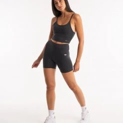 BOXRAW Women Clothing Delia Cycling Shorts - Charcoal