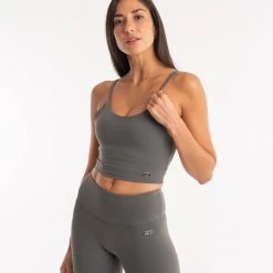 BOXRAW Women Delia Tank Bra - Khaki Clothing