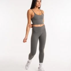 BOXRAW Women Delia Tank Bra - Khaki Clothing