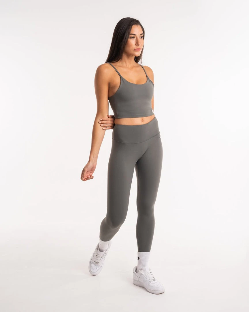 BOXRAW Women Delia Tank Bra - Khaki Clothing 2 BOXRAW Women Delia Tank Bra - Khaki Clothing