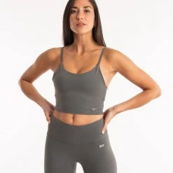 BOXRAW Women Delia Tank Bra - Khaki Clothing 8 BOXRAW Women Delia Tank Bra - Khaki Clothing