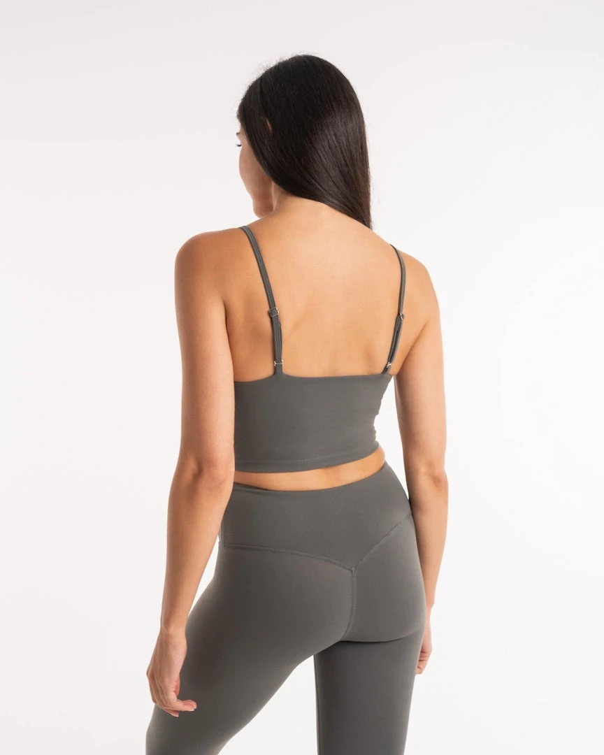 BOXRAW Women Delia Tank Bra - Khaki Clothing 4 BOXRAW Women Delia Tank Bra - Khaki Clothing