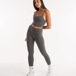 BOXRAW Women Delia Tank Bra - Khaki Clothing 11 BOXRAW Women Delia Tank Bra - Khaki Clothing