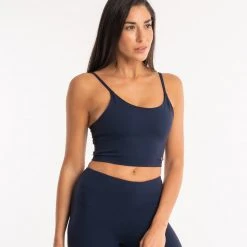 BOXRAW Women Delia Tank Bra - Navy