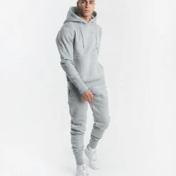 BOXRAW Men Clothing Dempsey Hoodie - Grey