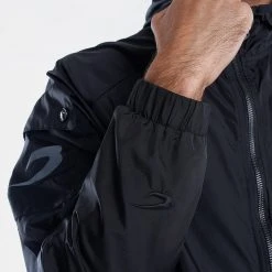 BOXRAW Men New Releases Dundee Windbreaker Jacket - Black 21 BOXRAW Men New Releases Dundee Windbreaker Jacket - Black