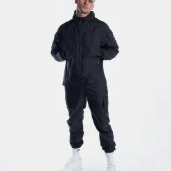 BOXRAW Men New Releases Dundee Windbreaker Jacket - Black