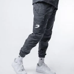 BOXRAW Men Dundee Cargo Pants - Charcoal