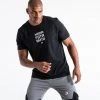 BOXRAW Men HRDR FSTR SMTR T-Shirt - Black Clothing