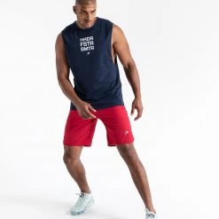 BOXRAW Men Clothing HRDR FSTR SMTR Muscle Tank - Navy