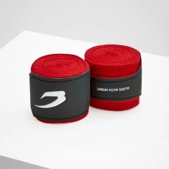 Box Raw Store 32 BOXRAW Equipment 4.5M Hand Wraps - Neon Red Equipment & Accessories
