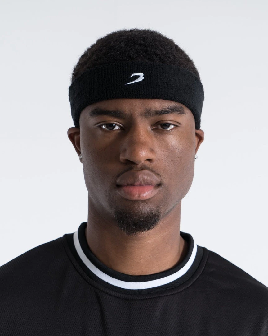 BOXRAW Accessories BOXRAW Headband - Black Clothing 2 BOXRAW Accessories BOXRAW Headband - Black Clothing