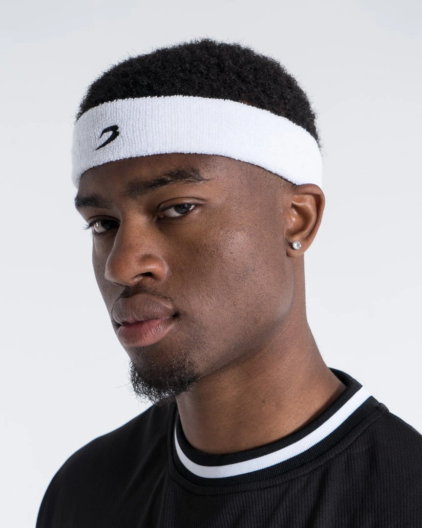BOXRAW Accessories Boxing Essentials BOXRAW Headband - White 1 BOXRAW Accessories Boxing Essentials BOXRAW Headband - White