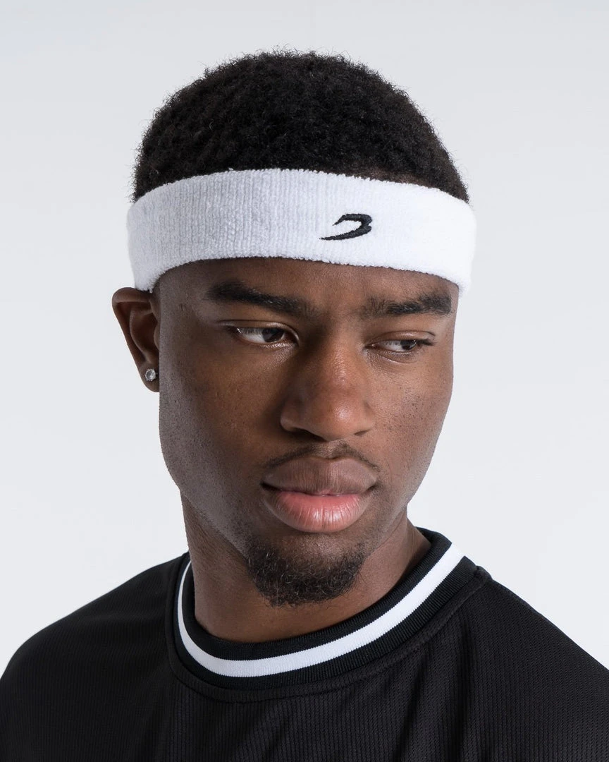 BOXRAW Accessories Boxing Essentials BOXRAW Headband - White 4 BOXRAW Accessories Boxing Essentials BOXRAW Headband - White