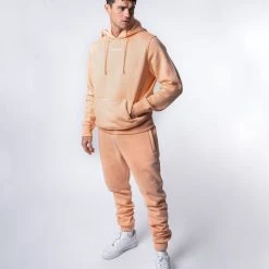 BOXRAW Men Johnson Hoodie - Salmon New Releases 19 BOXRAW Men Johnson Hoodie - Salmon New Releases
