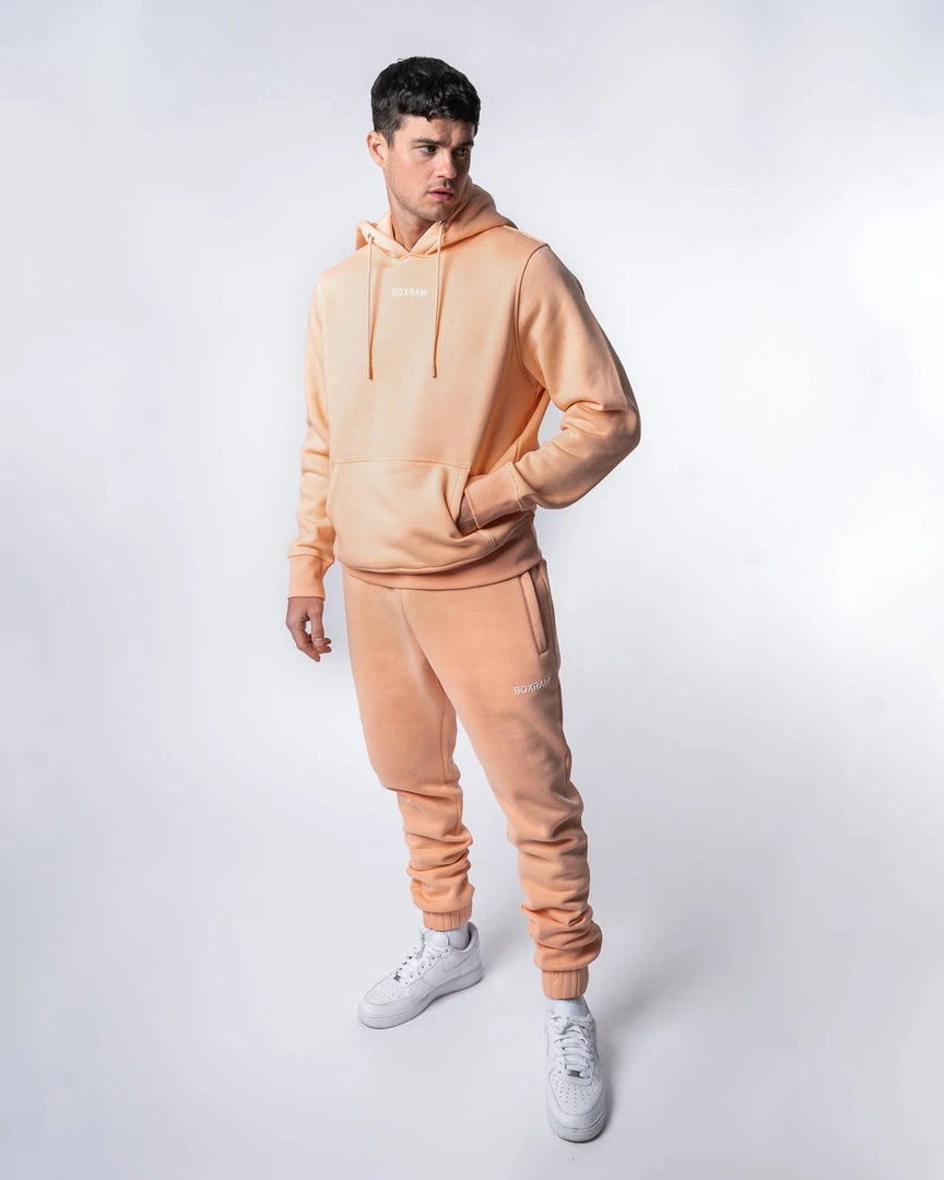 BOXRAW Men Johnson Hoodie - Salmon New Releases 10 BOXRAW Men Johnson Hoodie - Salmon New Releases