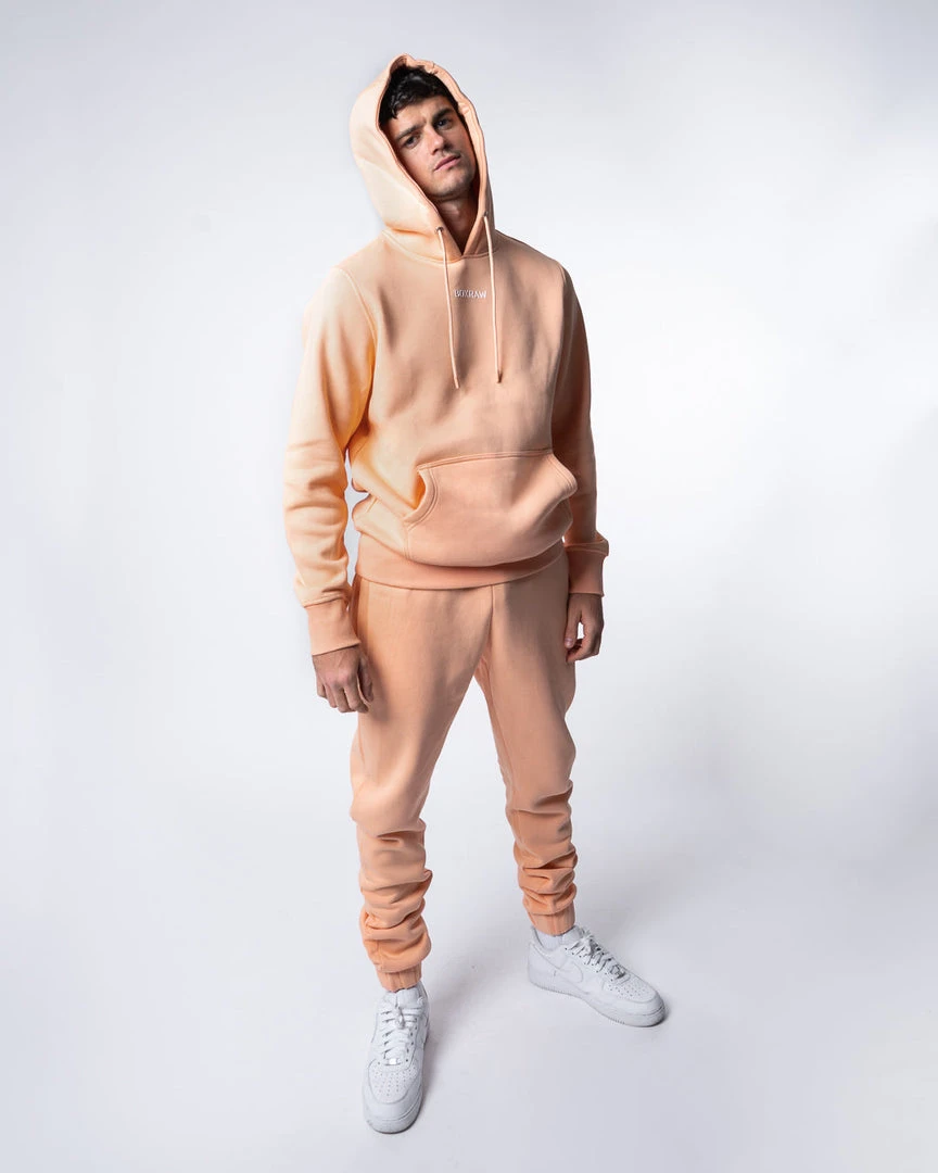 BOXRAW Men Johnson Hoodie - Salmon New Releases 2 BOXRAW Men Johnson Hoodie - Salmon New Releases