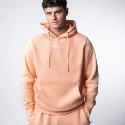 BOXRAW Men Johnson Hoodie - Salmon New Releases 12 BOXRAW Men Johnson Hoodie - Salmon New Releases