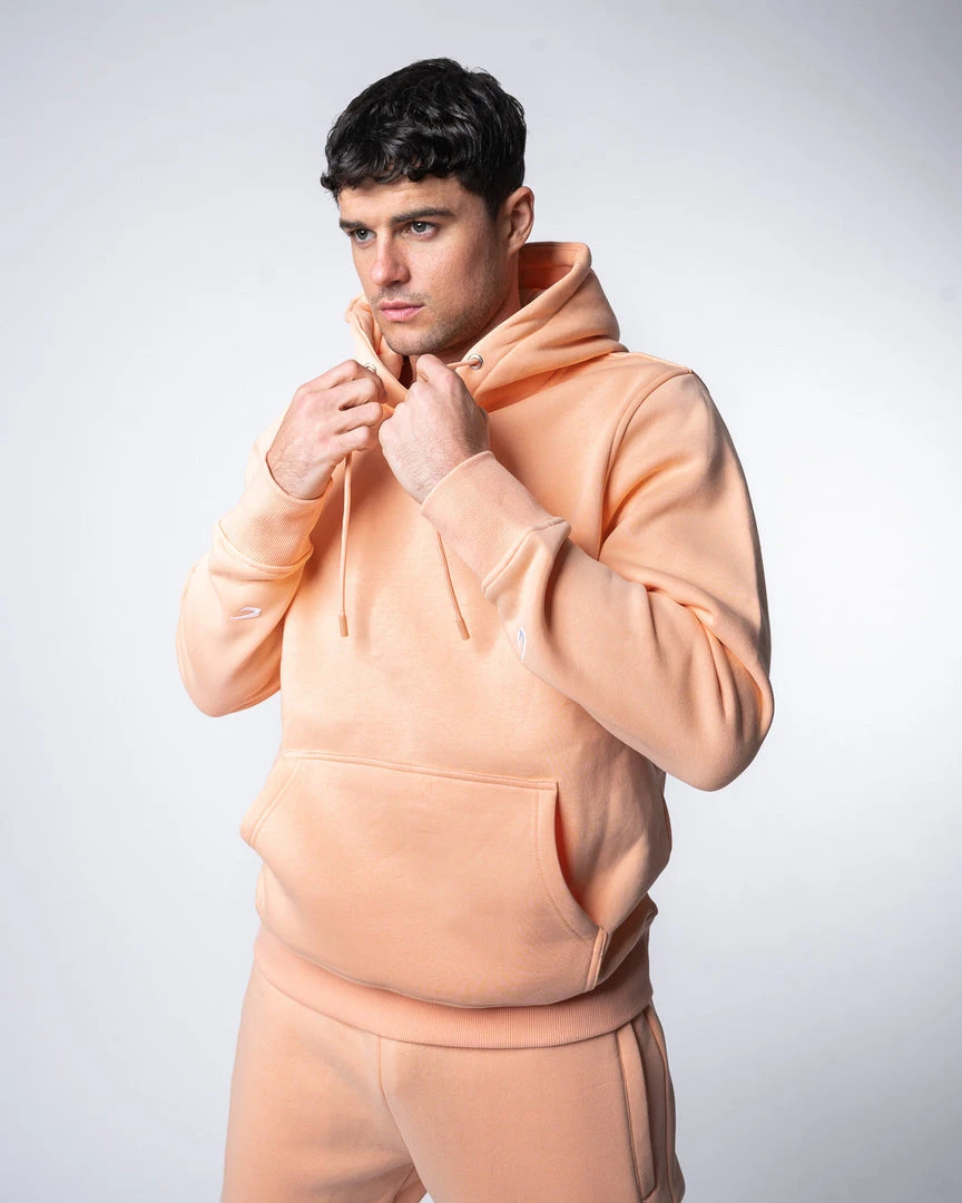 BOXRAW Men Johnson Hoodie - Salmon New Releases 4 BOXRAW Men Johnson Hoodie - Salmon New Releases