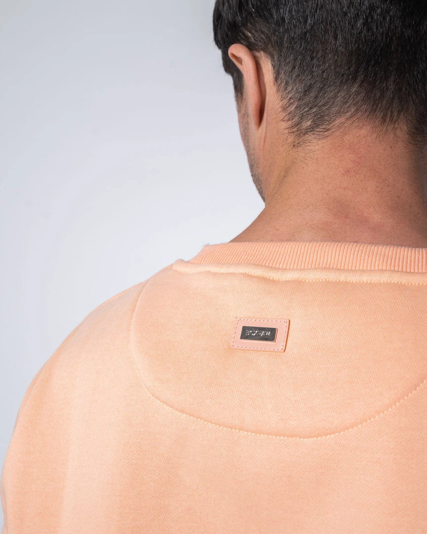 BOXRAW Men New Releases Johnson Sweatshirt - Salmon 7 BOXRAW Men New Releases Johnson Sweatshirt - Salmon