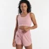 BOXRAW Women Kim Crop Top - Pink