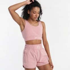 BOXRAW Women Kim Crop Top - Pink
