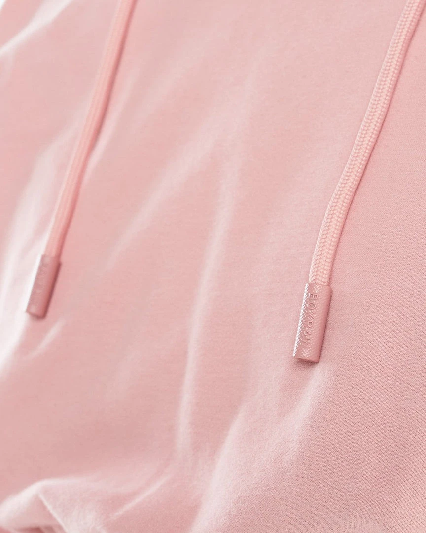 BOXRAW Women Kim Cropped Hoodie - Pink 6 BOXRAW Women Kim Cropped Hoodie - Pink