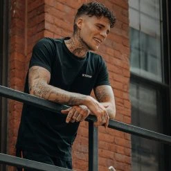 BOXRAW Men BOXRAW T-Shirt - Black