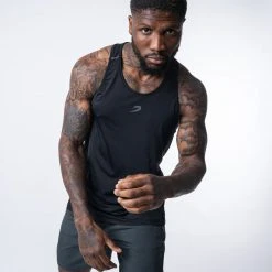 BOXRAW Men New Releases Langford Tank - Black