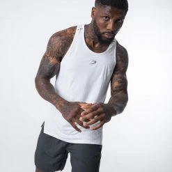 BOXRAW Men Langford Tank - White