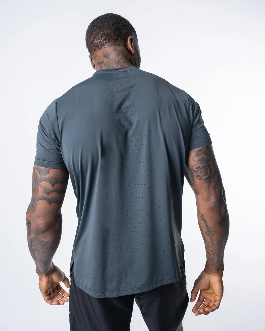 BOXRAW Men Langford T-Shirt - Charcoal New Releases 5 BOXRAW Men Langford T-Shirt - Charcoal New Releases